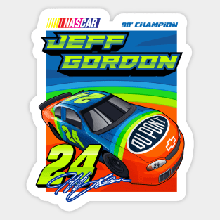 Jeff Gordon Nascar Sticker